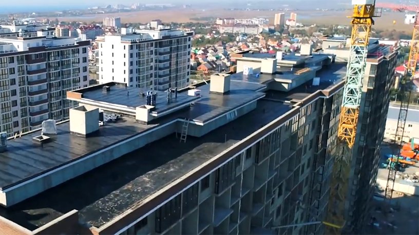 Аэро-отчет ЖК Раз Два Три, Анапа. 23 октября 2019